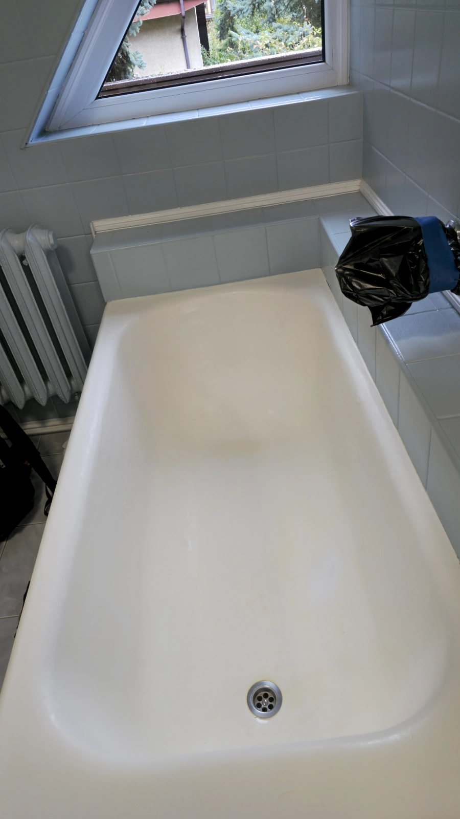 Efekt utrzymania jakości wanny po latach od renowacji