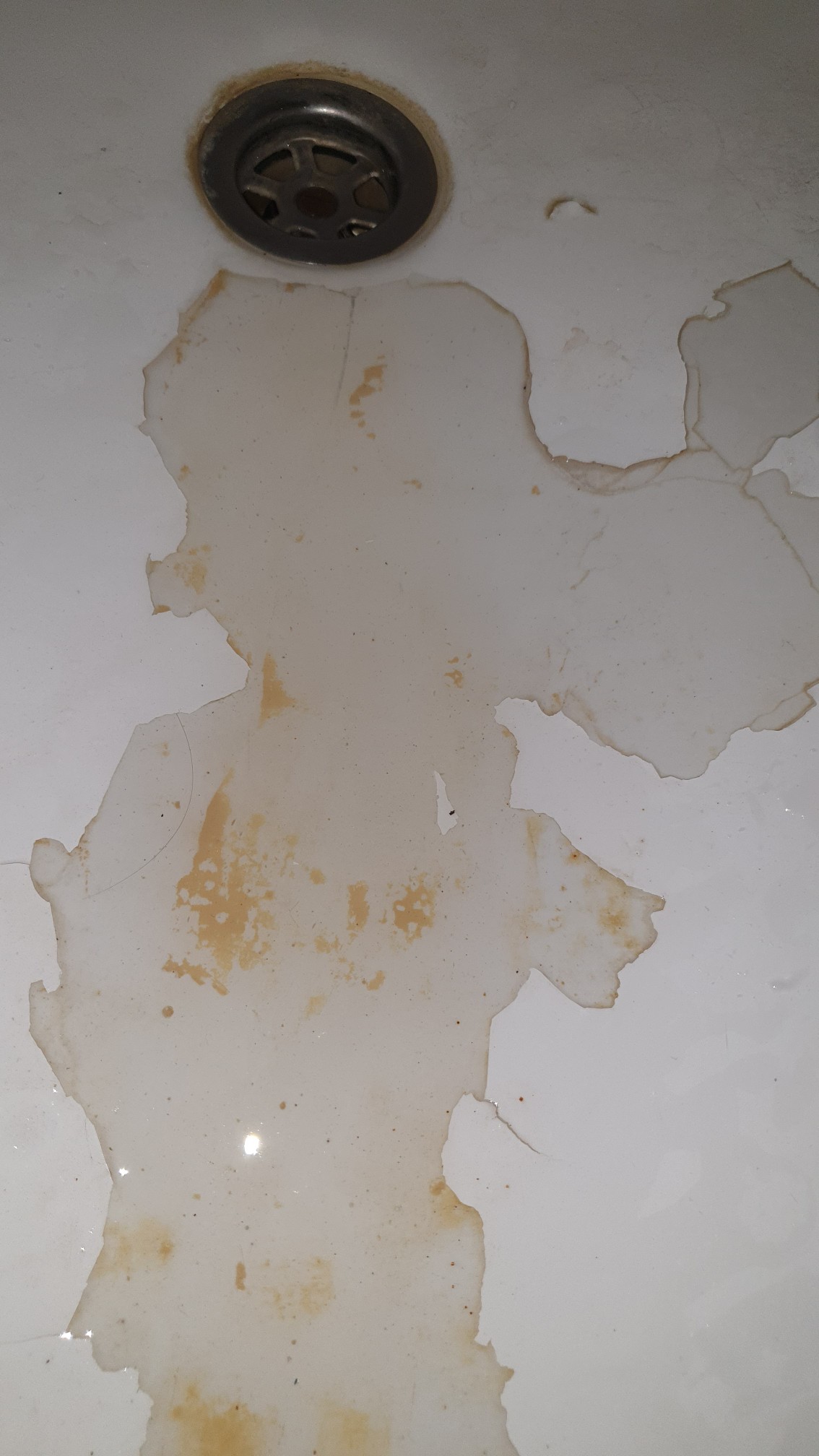 Punktowe ubytki powłoki renowacyjnej THS